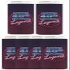 40th Birthday Decorations For Women Happy 40th Birthday Legend 6-Pack Ultra Slim Can Drink Sleeves view 1