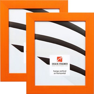 Craig Frames 26028 20 x 30 Inch Picture Frame, Orange, Set of 2