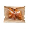 Nanaiche Kraft Bread Bag Bakery Bags with Window Toast bag Toast Paper Bag Kraft Bread Bag with Front Window Label Seal Sticker Packaging Paper Bag (100 Pieces) (8.3 * 9.8 inches) view 1