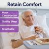 Hospital Bed Mattress Protector, Contoured - Water Resistant Cover - Protect Bed from Odor, Dust, and Stains - Mattress Cover - 36" x 80" x 6" - 12 Pieces view 4