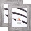 Craig Frames 74030 16 x 22 Inch Picture Frame, Gray Barnwood, Set of 2 view 1