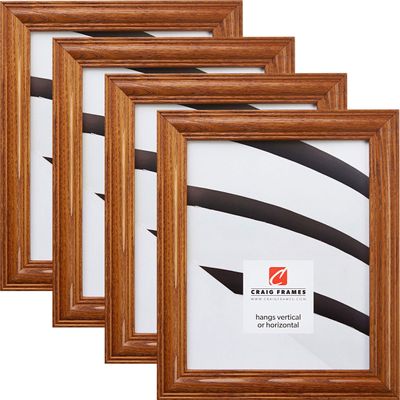 Craig Frames 440138 16 x 22 Inch Picture Frame, Brown, Set of 4