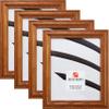 Craig Frames 440138 16 x 22 Inch Picture Frame, Brown, Set of 4 view 1