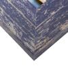 Craig Frames American Barn, 8 x 12 Inch Faux Barnwood Picture Frame, Blue, Set of 4 view 2