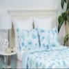 C&F Home Outlook Beach Ocean Coastal Blue Seahorse Turtle Crab Octopus Starfish Sand Dollar King 3-Piece Beach Reversible Coverlet Lightweight Quilt Set with 2 King Shams King 3 Piece Set Blue view 3