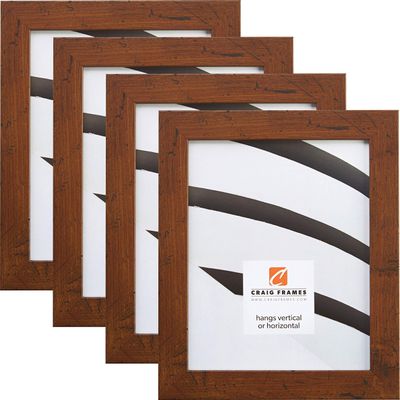 Craig Frames FM26WA 16 x 20 Inch Picture Frame, Dark Brown, Set of 4