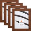 Craig Frames FM26WA 16 x 20 Inch Picture Frame, Dark Brown, Set of 4 view 1
