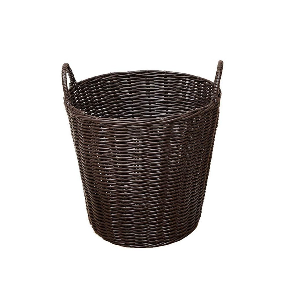 ASFD Practical and Convenient Storage Basket Storage Bins Plastic Large Laundry Basket Household Living Room Clothes Storage Baskets Home Office Storage Perfect Organization and Storage