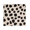 Cowhide Skinny Can, Animal Print Hair On Cowhide, Slim Beer Holder, Drink Huggie, Leather Drink Wrap Huggie (Off White/Black Cheetah) view 1