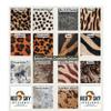 Cowhide Skinny Can, Animal Print Hair On Cowhide, Slim Beer Holder, Drink Huggie, Leather Drink Wrap Huggie (Off White/Black Cheetah) view 2