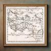 1681 Nigritarum or Negroland Map - Black History - The Slave Trading Coast Regions of West Africa - Educational West African American History - Wall Art Poster - Home School -23x29 inches view 1