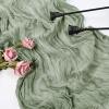10 Pcs Sage Green Cheesecloth Table Runner 10FT, Gauze Table Runner for Wedding Reception Sheer Bridal Shower Birthday Party Boho Table Decoration, Rustic Romantic Wedding Runner view 4