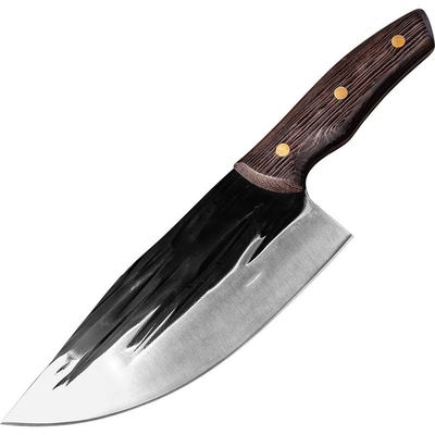 Cleaver Knife,Meat Cleaver Stainless Steel Forged Kitchen Knife Chinese Knife Meat Cleaver Chopper Knife Kitchen Vegetable Chopping Knife Cutter (Color : Slicing knife)
