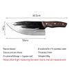 Cleaver Knife,Meat Cleaver Stainless Steel Forged Kitchen Knife Chinese Knife Meat Cleaver Chopper Knife Kitchen Vegetable Chopping Knife Cutter (Color : Slicing knife) view 2