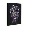 XDTIOPIMY Wall Art Music Poster Microphone Canvas Print Decor for Living Room, Bedroom, Office - Framed Ready to Hang 12x18 Inches view 1