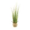 AfanD 4ft(47in) Tall Artificial Grass Plant with White Reed Flowers in Pot, Faux Indoor Home Decorative Plants for House view 1