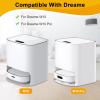 Chuancheng Main Side Brush Filter Mop Cloth Holder with Detachable Mop Pads Compatible with Xiaomi Dreame Bot W10 W10 Pro Robotic Vacuum Cleaner Replacement view 2