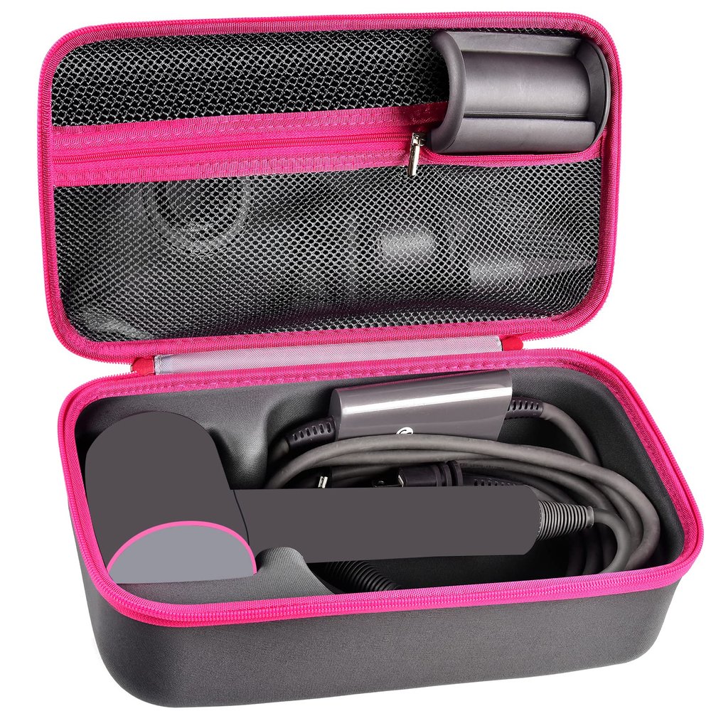 ANKHOH Case Holder Compatible with Dyson Supersonic Hair Dryer, Blow Dryer Storage Bag Fits for Dyson Supersonic Limited Gift Set Edition and Accessories, Box Only