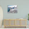 Stupell Industries Ocean View City Landscape Beautiful Architecture White Buildings,Design by Danita Delimont view 3