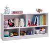 TOYMATE Toy Organizers and Storage, 5-Section Kids Bookshelf for Organizing Books Toys, School Classroom Wooden Storage Cabinet for Children's Room, Playroom, Nursery view 1