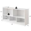 TOYMATE Toy Organizers and Storage, 5-Section Kids Bookshelf for Organizing Books Toys, School Classroom Wooden Storage Cabinet for Children's Room, Playroom, Nursery view 3