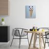 Stupell Industries Adorable Panda Bear Ice Cream Waffle Cone,Design by Coco de Paris view 2