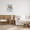 Stupell Industries Bear Country Silhouette Text Rustic Cabin Sign, Design by Nan view 3