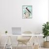 Stupell Industries White Coastal Pelican Watching Calm Water Sea Painting,Design by Jennifer Paxton Parker view 2