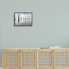 Stupell Industries Nautical Beach Ocean Post Panoramic Cloudy Sky, Design by Martin Podt view 2