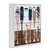 Stupell Industries Ocean Paddle Ores Grain Pattern Rustic Cabin, Design by Milli Villa view 3