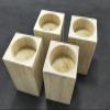 LUOFDCLDDD Furniture Legs4Pack Height Wood Sofa Legs Reliable Woodenniture Legs,15 cm Liftniture Risers Bed Risers, Solid Color Tea Table Cabinet Legs Sofa Feets/6.5Cm/2.6In view 3