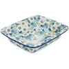 Polmedia Polish Pottery Rectangular Baker UNIKAT - Elegance Pattern Handmade in Boleslawiec Poland by Ceramika Artystyczna + Certificate of Authenticity view 1