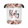 Artsadd Custom Name Laundry Hamper, Personalized Dirty Clothes Basket with Name, Foldable, Portable, Durable, Handle, 15.7 x 0.1 x 19.6 inches, Bathroom, Bedroom, Laundry, Living view 1