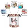 Artsadd Custom Name Laundry Hamper, Personalized Dirty Clothes Basket with Name, Foldable, Portable, Durable, Handle, 15.7 x 0.1 x 19.6 inches, Bathroom, Bedroom, Laundry, Living view 3