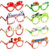Woanger 32 Pieces Sports Themed Birthday Party Supplies Basketball Volleyball Theme Paper Eyeglasses Photo Booth Props Sports Balls Decorations view 1