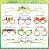 Woanger 32 Pieces Sports Themed Birthday Party Supplies Basketball Volleyball Theme Paper Eyeglasses Photo Booth Props Sports Balls Decorations view 2