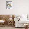 Stupell Industries Bear Country Silhouette Text Rustic Cabin Sign, Design by Nan view 2