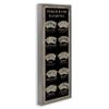 Stupell Industries Poker Hand Rankings Card Casino Visual Game Chart, Design by Cindy Jacobs view 3
