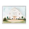 Stupell Industries Distant White Country Barn Rural Blue Sky, Design by Stellar Design Studio view 1
