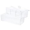 Beavorty Makeup Organizer for Bathroom and Dressing Table Cosmetic Storage Box Compartments for Skincare and Makeup Accessories Space-saving for Home Use view 1