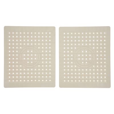 10" x 12" Easy Cleanse Dishwasher Safe Heat Resistant Eco Friendly Faster Drying Trivet Kitchen Counter Dish Mat Pad, 2PCS Silicone Dish Drying Mat, Counter top Mat, Dish Draining Mat, Sink Mat (Gre