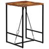 SKM Bar Table Solid Reclaimed Wood 27.6"x27.6"x41.7" view 1