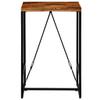 SKM Bar Table Solid Reclaimed Wood 27.6"x27.6"x41.7" view 4
