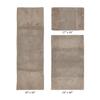 Better Trends 3 Piece Bathroom Rug Set 100% Cotton Non-Slip Washable Bath Mat, Soft & Absorbent Bath Rugs for Bath Room, Shower, Bathtub & Spa Floors Beige Granada Collection view 4
