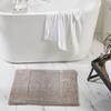 Better Trends 3 Piece Bathroom Rug Set 100% Cotton Non-Slip Washable Bath Mat, Soft & Absorbent Bath Rugs for Bath Room, Shower, Bathtub & Spa Floors Beige Granada Collection view 4