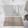 Better Trends 2 Piece Bathroom Rug Set 100% Cotton Non-Slip Washable Bath Mat, Soft & Absorbent Bath Rugs for Bath Room, Shower, Bathtub & Spa Floors Beige Granada Collection view 4