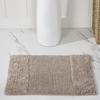 Better Trends 2 Piece Bathroom Rug Set 100% Cotton Non-Slip Washable Bath Mat, Soft & Absorbent Bath Rugs for Bath Room, Shower, Bathtub & Spa Floors Beige Granada Collection view 2