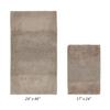 Better Trends 2 Piece Bathroom Rug Set 100% Cotton Non-Slip Washable Bath Mat, Soft & Absorbent Bath Rugs for Bath Room, Shower, Bathtub & Spa Floors Beige Granada Collection view 3