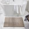 Better Trends 2 Piece Bathroom Rug Set 100% Cotton Non-Slip Washable Bath Mat, Soft & Absorbent Bath Rugs for Bath Room, Shower, Bathtub & Spa Floors Beige Granada Collection view 4