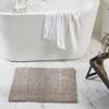 Better Trends 2 Piece Bathroom Rug Set 100% Cotton Non-Slip Washable Bath Mat, Soft & Absorbent Bath Rugs for Bath Room, Shower, Bathtub & Spa Floors Beige Granada Collection view 4